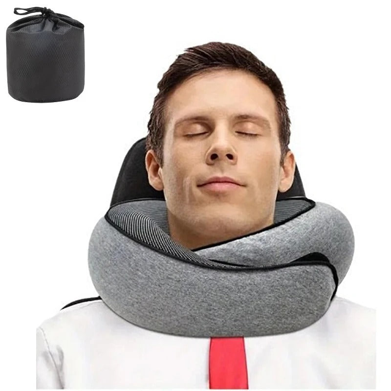 Portable U-shaped Travel Pillow