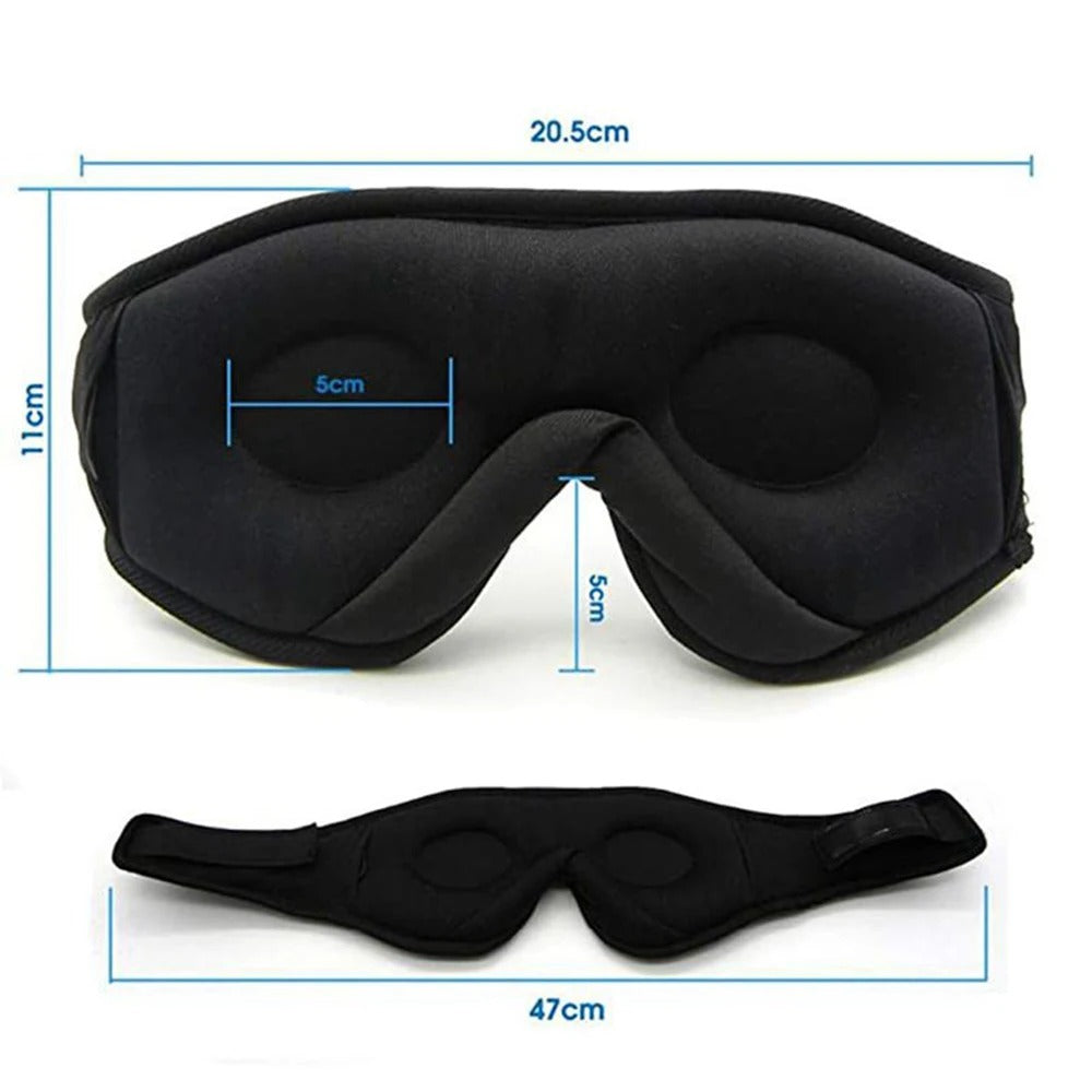 3D Sleeping Mask with Headphones