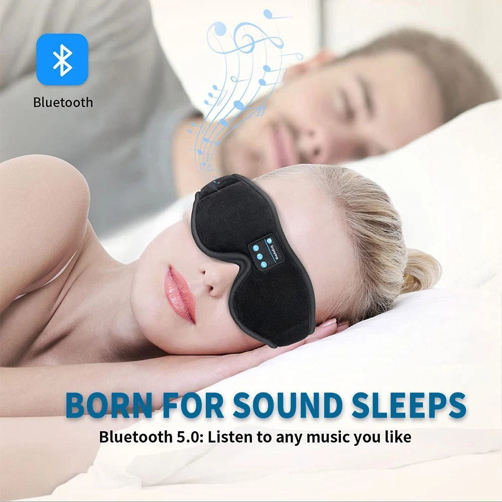 3D Sleeping Mask with Headphones